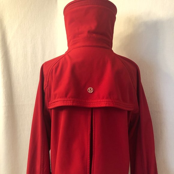 Fabous Lululemon Red Contemporary Jacket: Size M/L - Picture 9 of 15
